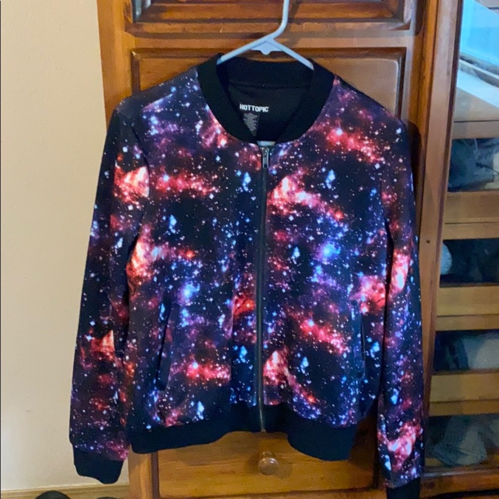Galaxy bomber jacket